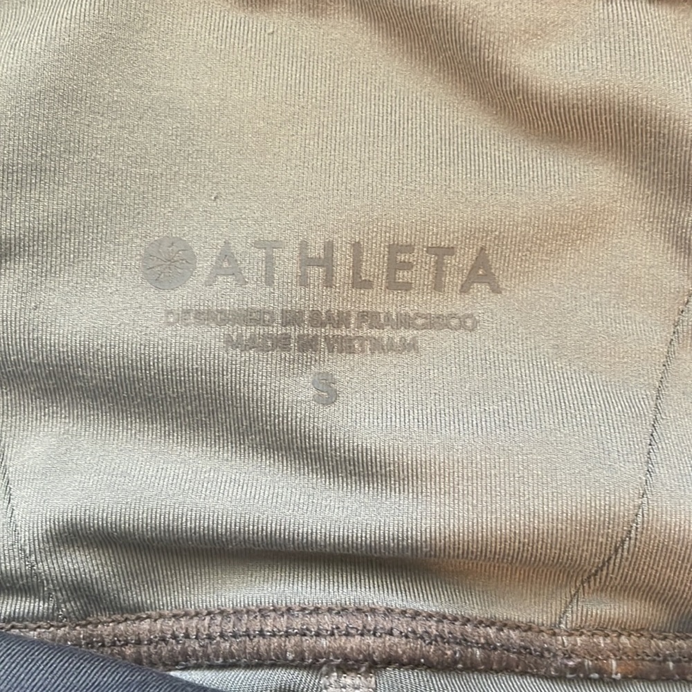 Athleta Spar Colorblock‎ 7/8 Tight Color Silver Bells size small - Picture 7 of 14